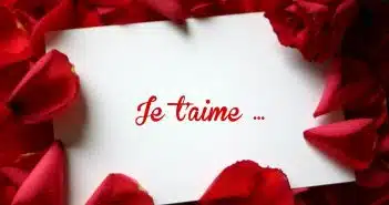 Je t’aime