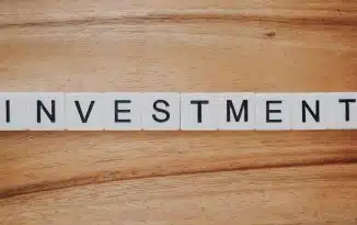 Investment Scrabble text