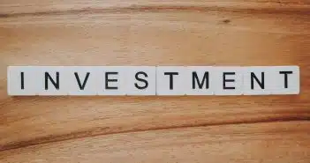 Investment Scrabble text